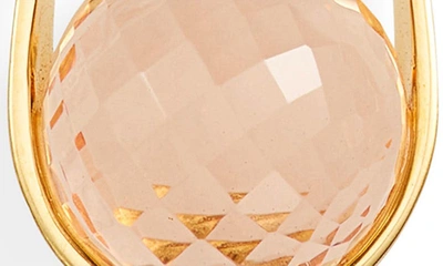 Dean Davidson Ipanema Drop Earrings In Morganite/ Gold