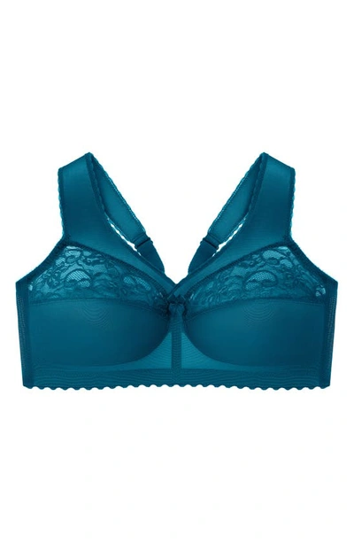 Glamorise Magiclift Original Support Wireless Bra In Dark Teal