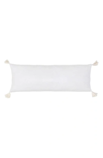 Shop Pom Pom At Home Bianca Lumbar Accent Pillow In White