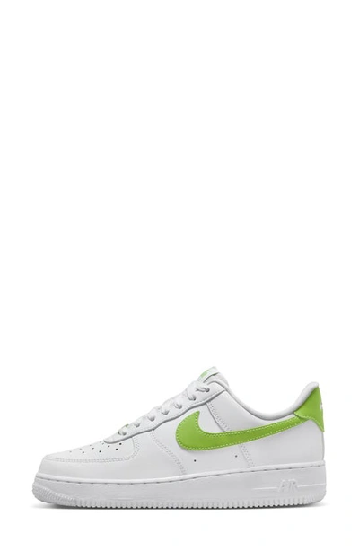 Shop Nike Air Force 1 '07 Sneaker In White/ Action Green