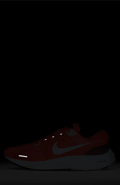 Shop Nike Air Zoom Vomero 16 Road Running Shoe In Crimson/ Obsidian/ Brown