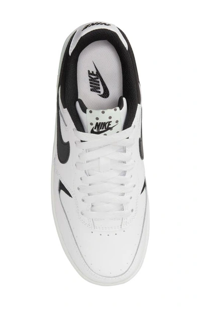 Shop Nike Gamma Force Sneaker In White/ Black/ Iron Grey