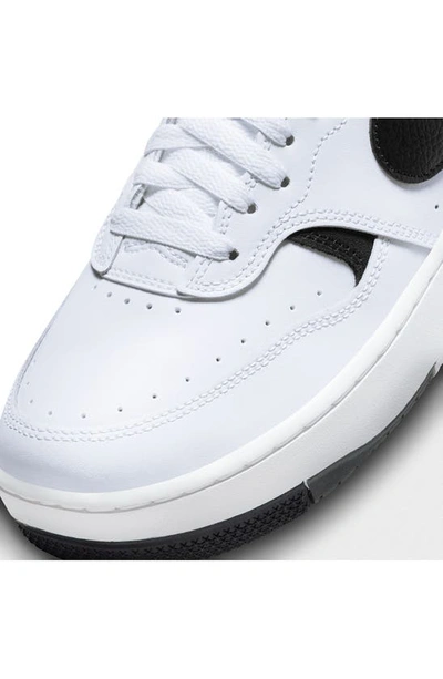 Shop Nike Gamma Force Sneaker In White/ Black/ Iron Grey