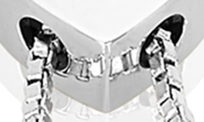 Adornia Heart Bolo Bracelet In Silver