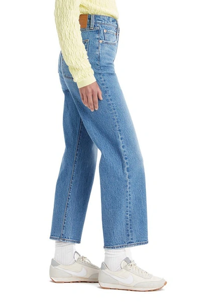 Levi's Ribcage Straight Ankle Jeans In Dance Around