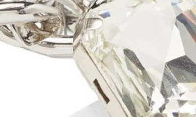 Jeffrey Campbell Ring On It Sandal In White Patent Silver