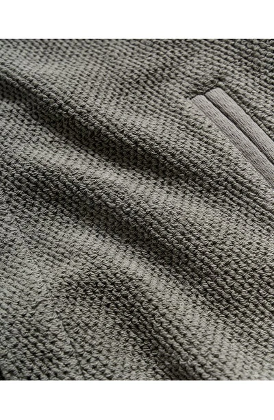 Shop Billy Reid Summer Fleece Knit Shirt Jacket In Charcoal