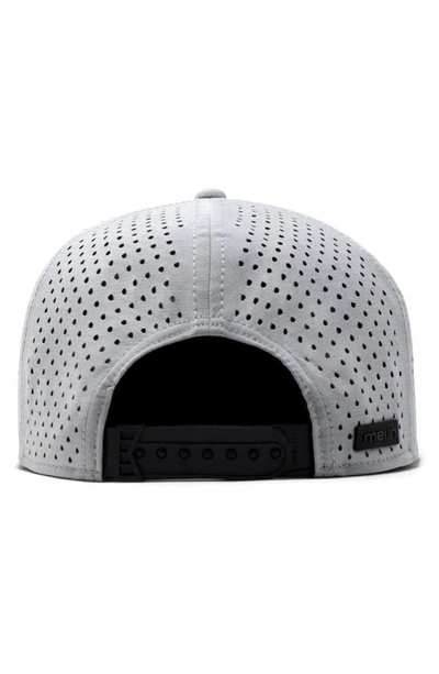 Shop Melin Trenches Icon Hydro Performance Snapback Hat In Heather Grey
