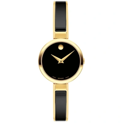 Shop Movado Women's Moda Black Dial Watch