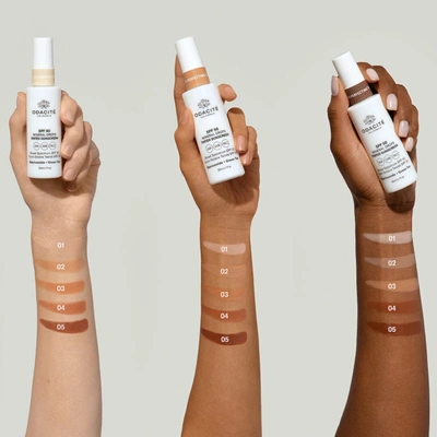 Odacite Spf 50 Flex-perfecting™ Mineral Drops Tinted Sunscreen