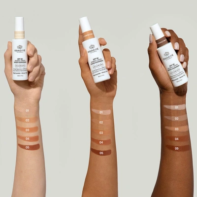 Odacite Spf 50 Flex-perfecting™ Mineral Drops Tinted Sunscreen
