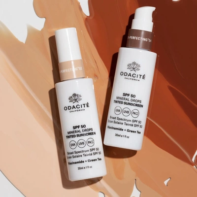 Odacite Spf 50 Flex-perfecting™ Mineral Drops Tinted Sunscreen
