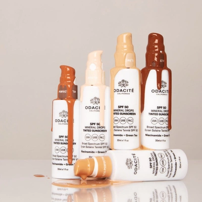 Odacite Spf 50 Flex-perfecting™ Mineral Drops Tinted Sunscreen