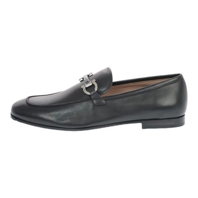 Shop Ferragamo Salvatore  Shepard Men's 726079 Black Shoe In Multi