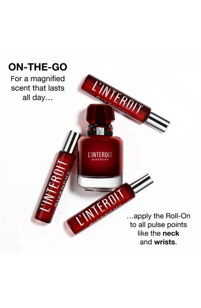 Givenchy L'interdit Eau De Parfum Rouge In Travel