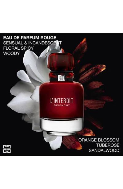 Shop Givenchy L'interdit Eau De Parfum Rouge, 0.67 oz In Travel