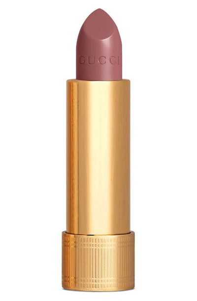 Shop Gucci Rouge À Lèvres Satin Lipstick In Mary Mauve