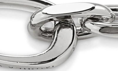 Shop Monica Vinader Alta Capture Mini Link Bracelet In Silver