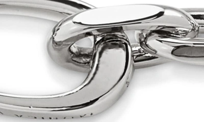 Monica Vinader Sterling Silver Alta Capture Mini Link Charm Bracelet In Silver