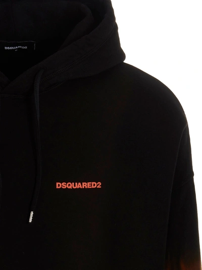 Shop Dsquared2 'd2 Flame' Hoodie