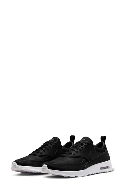 Nike Women's Air Max Thea Premium Shoes In Black | ModeSens