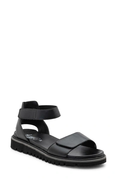 Shop Ara Kasandra Sandal In Black Nappa Leather