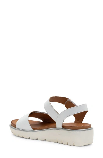 Ara Bellvue Ii Strappy Sandal In White Leather