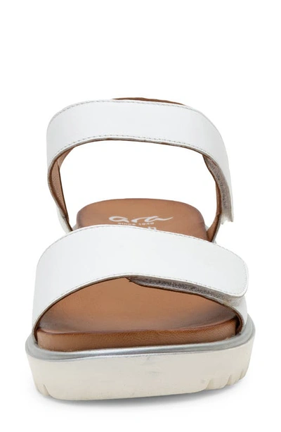 Ara Bellvue Ii Strappy Sandal In White Leather