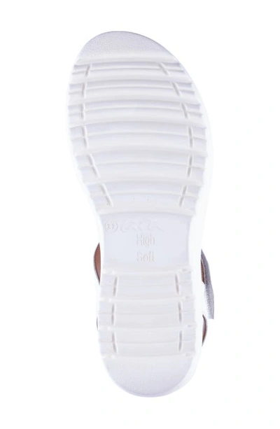 Ara Bellvue Ii Strappy Sandal In White Leather