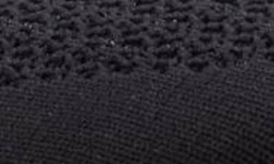 Ara Perth Sport Mixed Media Ballet Flat In Black Woven Stretch