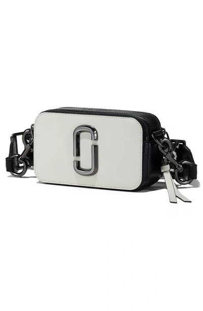 Marc Jacobs The Bicolor Snapshot In Black/white