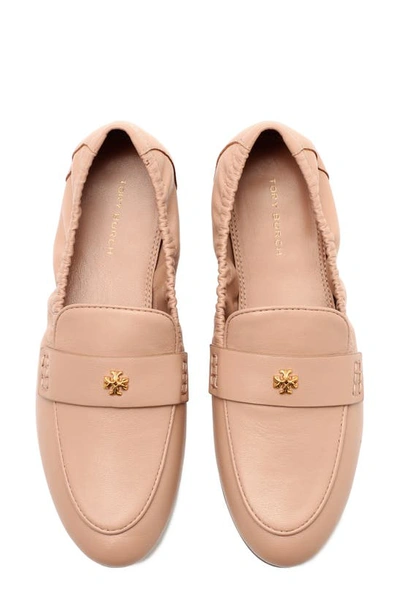 Shop Tory Burch Ballet Loafer In Light Sand