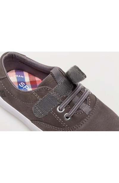 Sperry Kids' Spinnaker Jr. Washable Sneaker In Grey