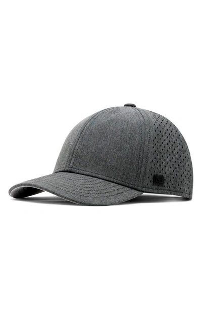 Shop Melin A-game Hydro Performance Snapback Hat In Heather Charcoal