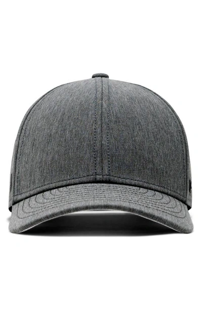 Melin Hydro A-game Snapback Baseball Cap In Heather Charcoal