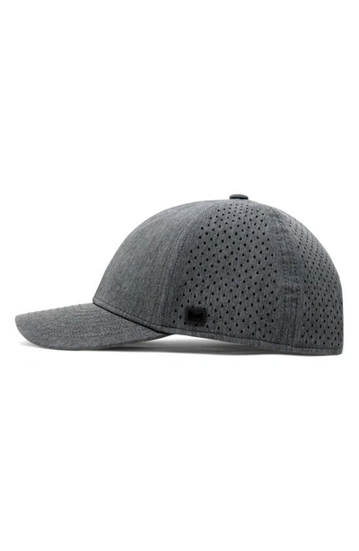 Melin Hydro A-game Snapback Baseball Cap In Heather Charcoal