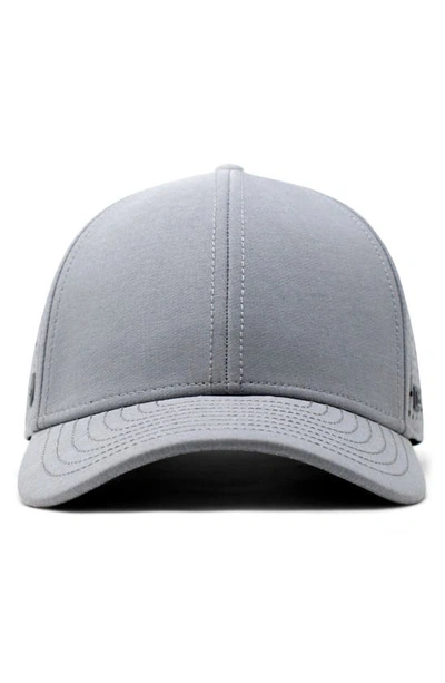 Melin Hydro A-game Snapback Baseball Cap In Heather Grey