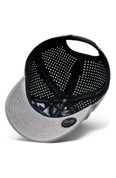 Shop Melin A-game Hydro Performance Snapback Hat In Heather Grey