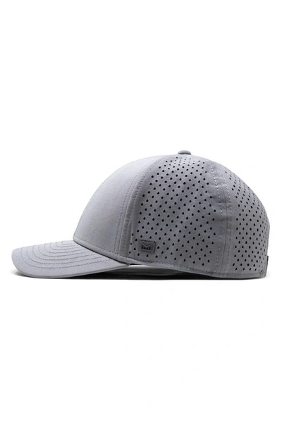 Melin Hydro A-game Snapback Baseball Cap In Heather Grey