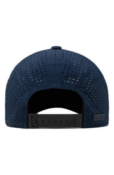 Shop Melin A-game Hydro Performance Snapback Hat In Navy