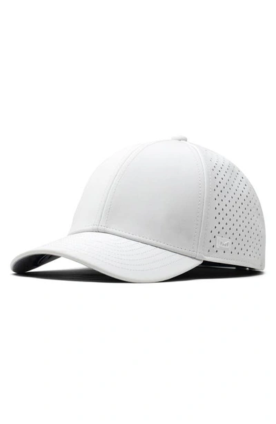 Melin Hydro Odyssey Snapback Baseball Cap In White