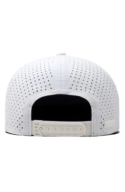 Melin Hydro Odyssey Snapback Baseball Cap In White