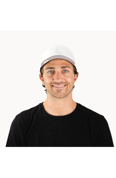 Melin Hydro Odyssey Snapback Baseball Cap In White