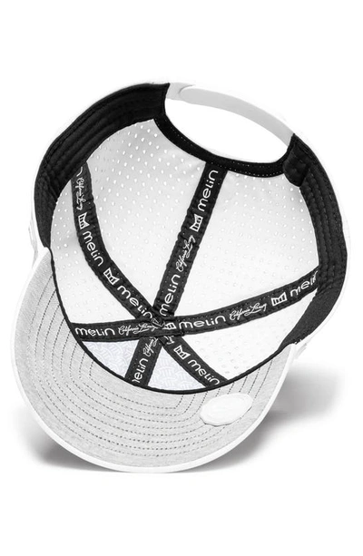 Shop Melin A-game Hydro Performance Snapback Hat In White