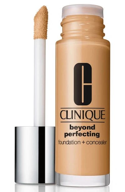 Shop Clinique Beyond Perfecting Foundation + Concealer In Wn 38 Sesame
