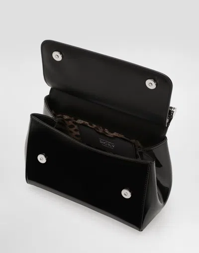 Dolce & Gabbana Kim Dolce&gabbana Medium Sicily Handbag In Black