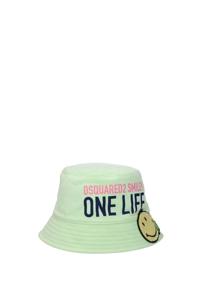 Dsquared2 One Life Recycled Nylon Bucket Hat In Green | ModeSens