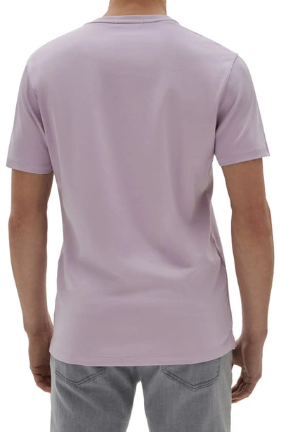 Shop Robert Barakett Georgia Regular Fit V-neck T-shirt In Light Pink
