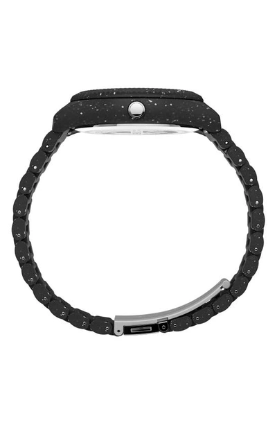 Shop Timex Legacy Ocean Recycled Plastic Bracelet Watch, 42mm In Black