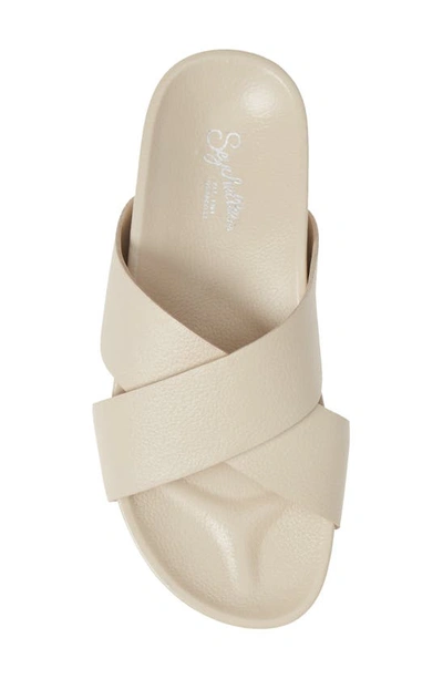 Shop Seychelles Lighthearted Slide Sandal In Off White Leather